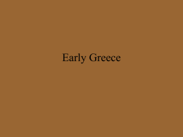 WH Early Greece PP