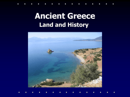 Greece Land & History