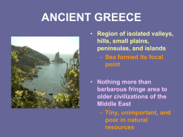ancient greece - Valhalla High School