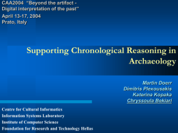 Supporting Chronological