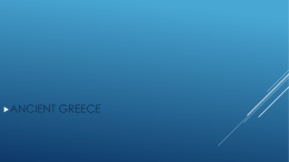 Greece PowerPoint CH5x