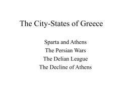 The City-States of Greece