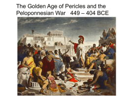 and the Peloponnesian League