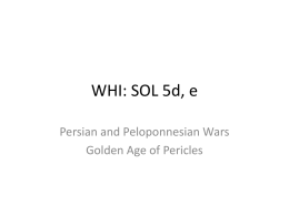 sol 5d wars and pericles