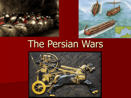 The Persian Wars Powerpoint