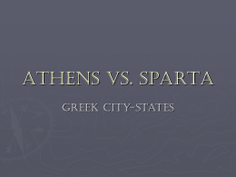 Athens Sparta
