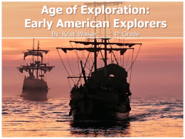 Age of Exploration: Early American Explorers