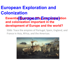 Colonialization and Exploration SS6H6b Cabell copyx