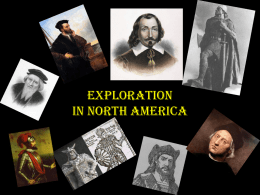 European Exploration In North America