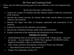 Do Now and Learning Goal