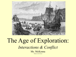 The European Age of Exploration