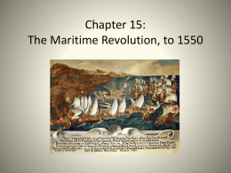 Chapter 15: Global Maritime Expasion Before 1450