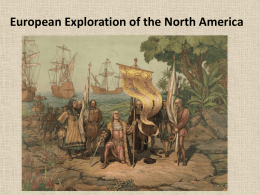 European Exploration of the North America