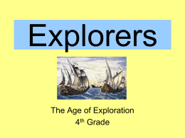 The Age of Exploration powerpoint