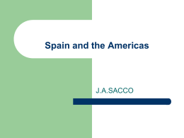 Spain and the Americas