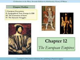 Chapter 12: The European Empires
