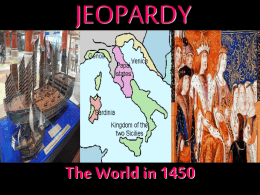 Ch 15 Changing balance The Rise of the West Jeopardy