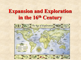 Chapter 15 Age of Exploration Power Point Lecture
