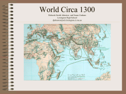 World Circa 1300
