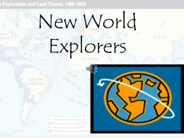 Age of Exploration/New World Explorers PowerPoint