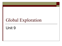 Global Exploration