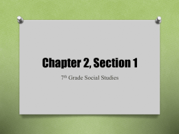 Chapter 2, Section 1