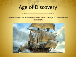 Age of Exploration Presentation