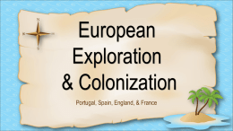 European Exploration - Effingham County Schools