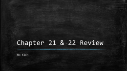 7th grade Chapter 20 reviewx