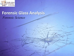 Forensic Glass Analysis