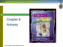 autopsy - Cengage Learning