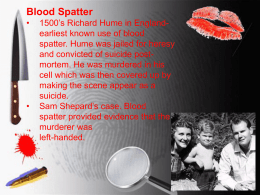 Blood Spatter - Cloudfront.net