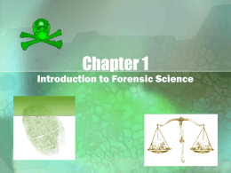 Introduction to Forensic