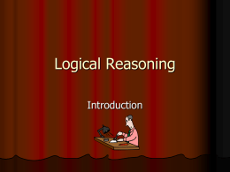 ch.1 logicalreasoning