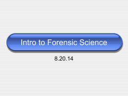 Intro to Forensics