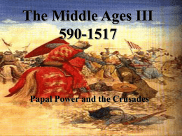 The Middle Ages III 590-1517