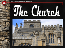 Chapter 25 The Church