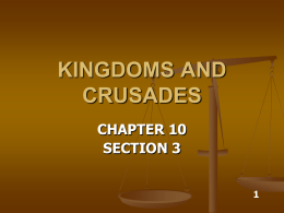 KINGDOMS AND CRUSADES