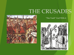 the crusades - One Bad Ant