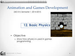 12. Basic Physicsx