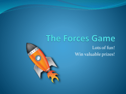 The Forces Game - Bibb County Schools
