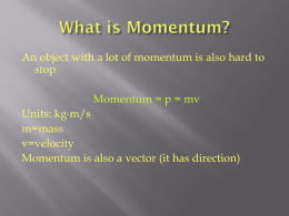 What is Momentum? - Effingham County Schools