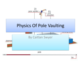 Physics of Pole Vaulting