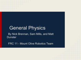 General Physics (PowerPoint)