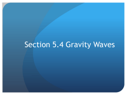 M5.4-Gravity waves