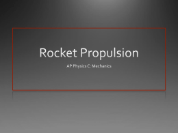 AP Rocket Propulsion