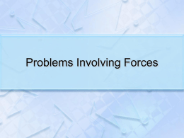 Force Problems PPT