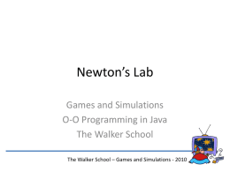 Newton`s Lab - Jeffgold.net
