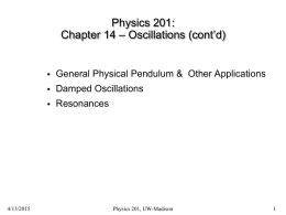 Physics 201: Lecture 1