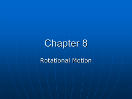Rotational Motion - Physics & Astronomy | SFASU